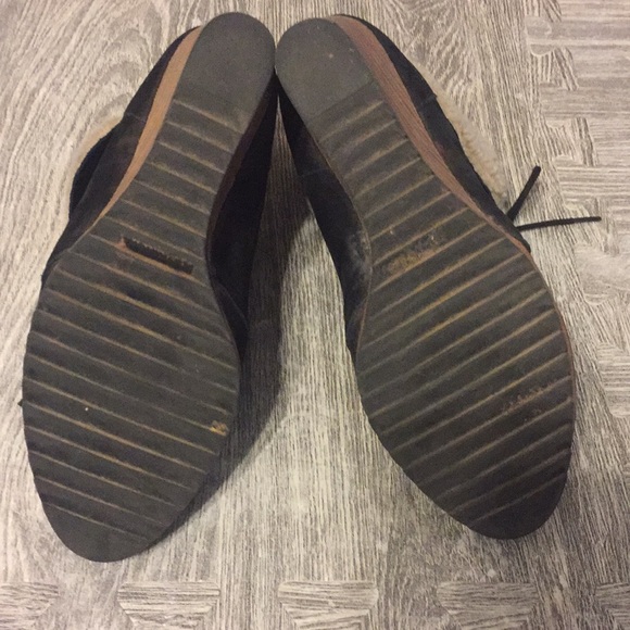 Caslon “Fur” Lined Wedge Bootie - Picture 4 of 4